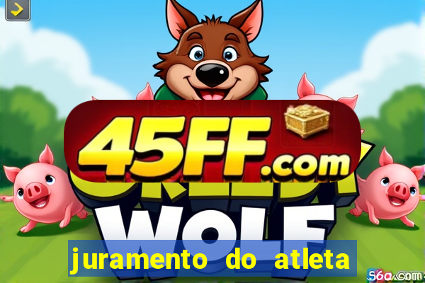 juramento do atleta jogos internos
